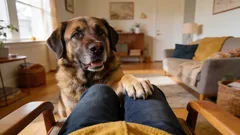 Dlaczego pies kładzie na tobie łapę: prawda, którą ignorują właściciele