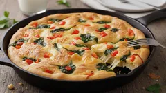 Gotuję, gdy nie mam czasu: szybki placek serowy z prostych składników